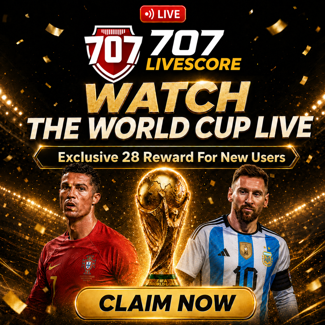 707 LIVESCORE promotion