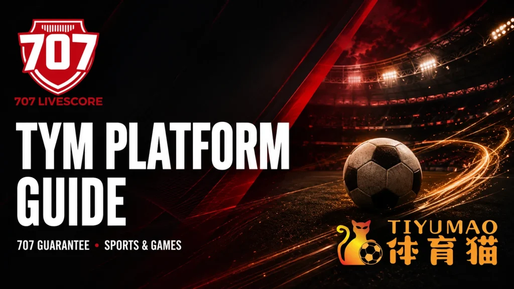 TYM platform guide covering sports, games and 707 Guarantee